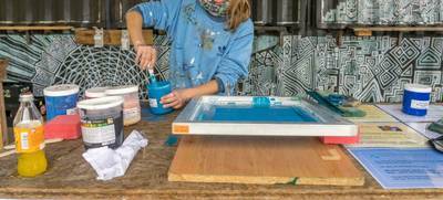Foto von Siebdruck Workshop