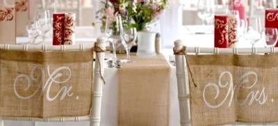 Foto von Arrangement Burghochzeit