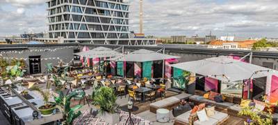 Foto von Rooftop & BBQ direkt am Hauptbahnhof