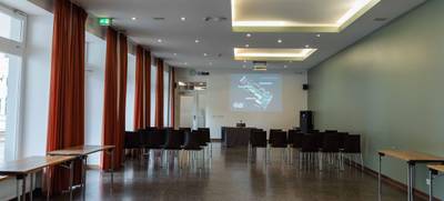 Foto von Tagungen in der Lounge auf dem GLS Campus Berlin