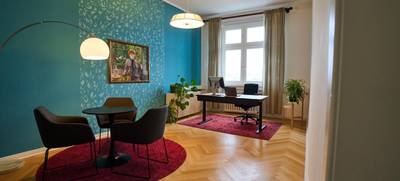 Foto von Meeet Wilmersdorf Berthe - Ein kleiner Meetingraum oder ein Tagesbüro mit Atmosphäre