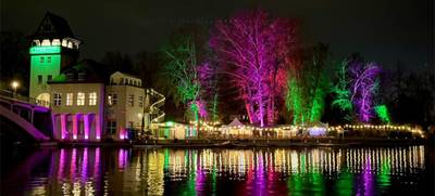 Foto von Weihnachtsfeier und Kickoff-Event auf der Insel