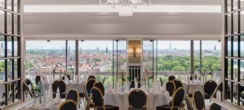 Foto 2 von Salon Marco Polo (15. Stock des Hilton Munich Park)