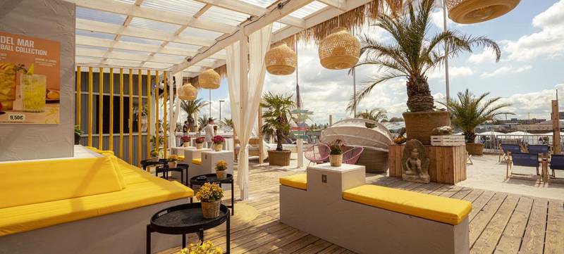 Foto 2 von del mar – Beachclub Hamburg