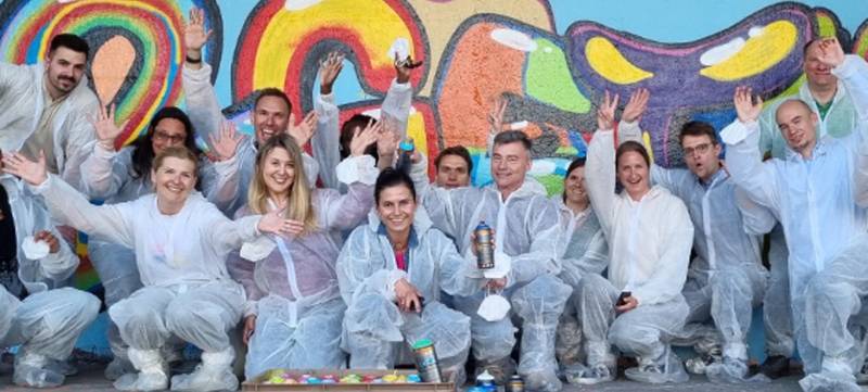 Foto 1 von Outlines.at – Graffiti Events und Teambuilding