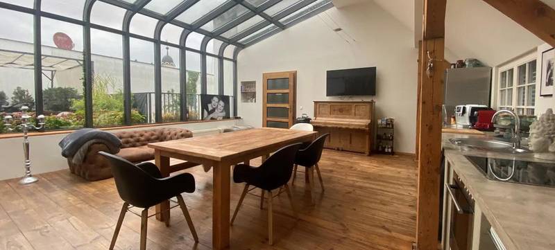 Foto von Meetinglocation mit Dachterrasse klimatisiert