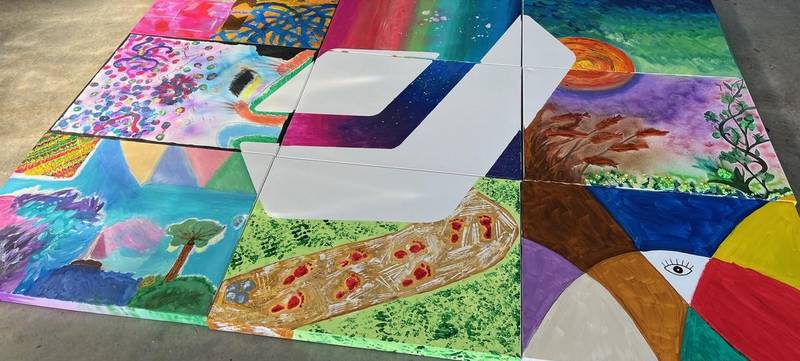 Foto 2 von Kreatives Teambuilding - Puzzle Painting