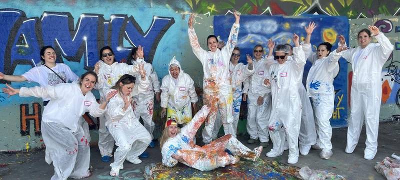 Foto 7 von Action Painting für Unternehmen