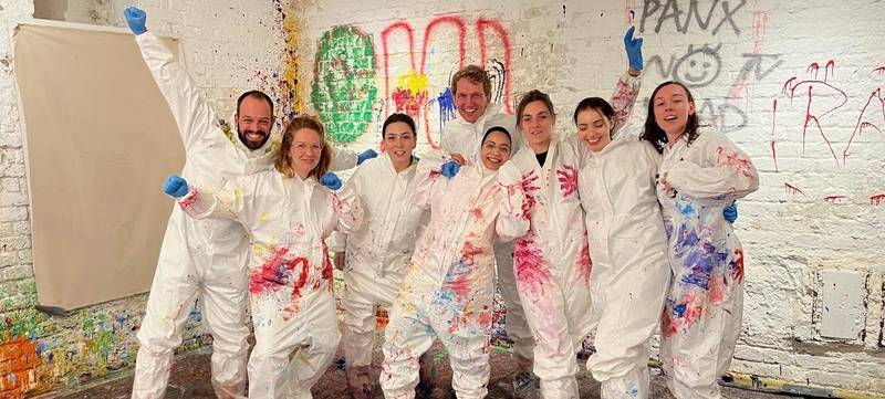 Foto 1 von Action Painting für Unternehmen