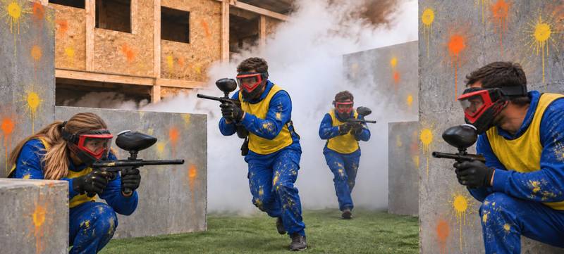 Foto 1 von Paintball als Teambuilding